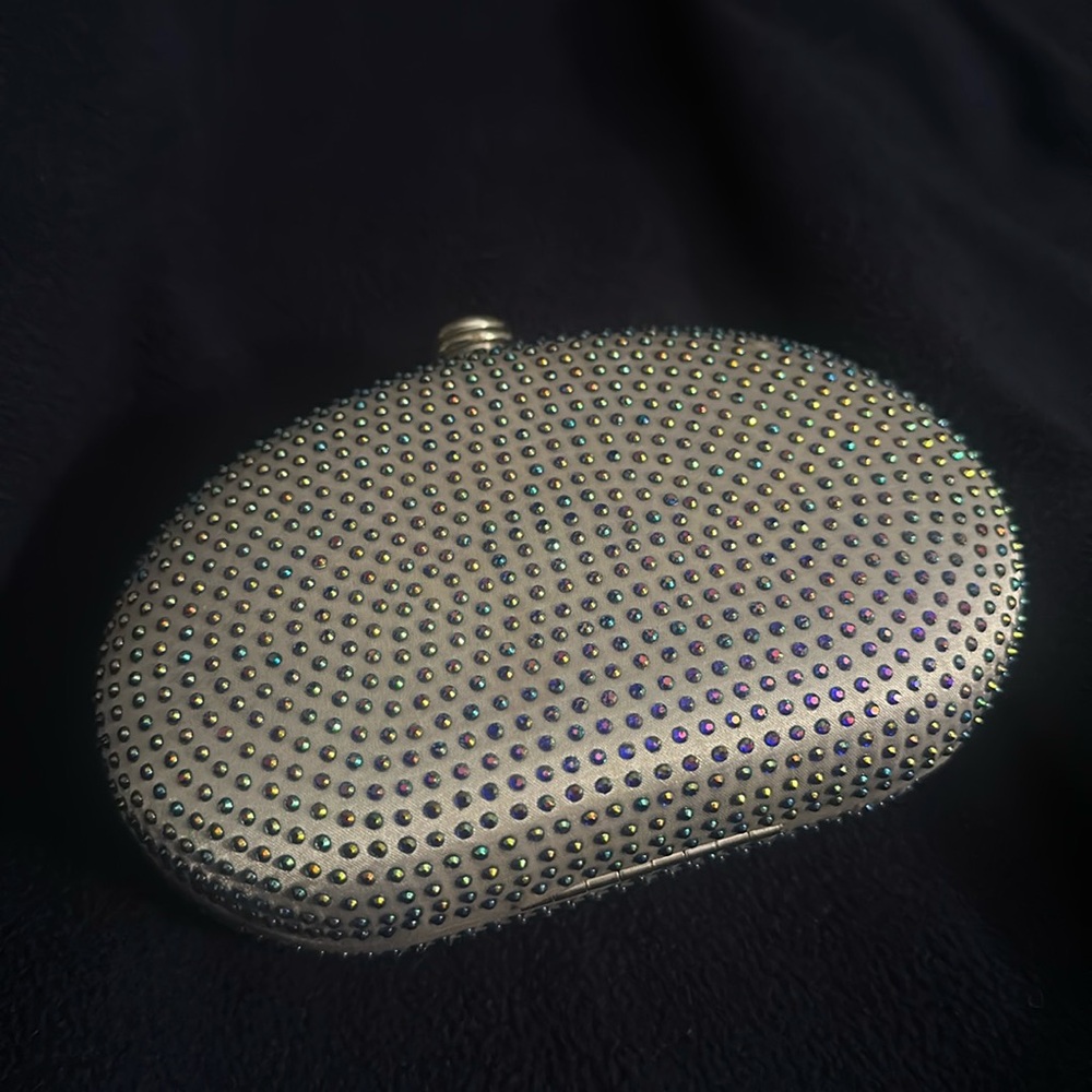 RSVP Rhinestone Clutch Purse